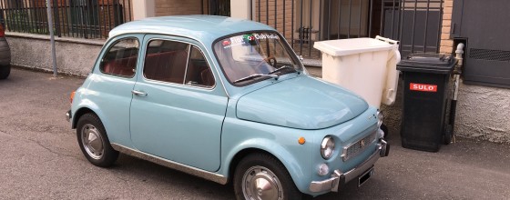 Fiat 500 My Car Francis Lombardi (1969) “Azzurro Stintino”